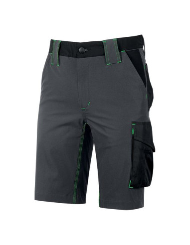 Bermuda U Power FU196RL M FUTURE Mercury Slim Fit Aspahlt grey green