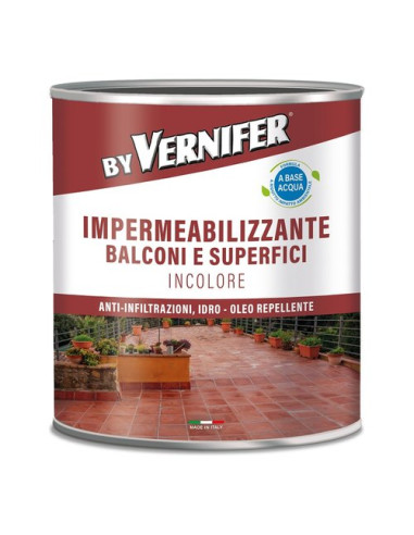 Impermeabilizzante Arexons 4808 VERNIFER Balconi e Superfici Trasparen