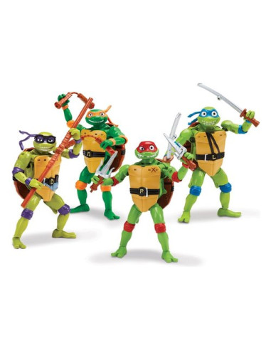 Personaggio Dlx trasformabile Giochi Preziosi TU838000 TURTLES Assorti