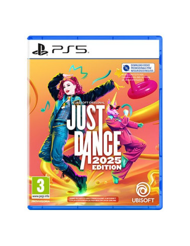 Videogioco Ubisoft E06357 PLAYSTATION 5 Just Dance 2025 Digital Downlo