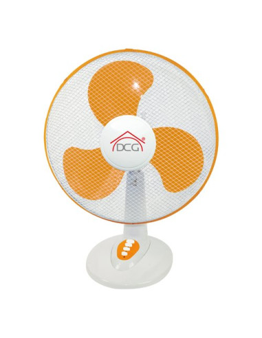 Ventilatore Dcg VE9046 O White e Orange