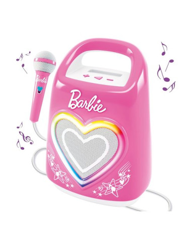 Karaoke Lisciani 104475 BARBIE Partymaker Rosa