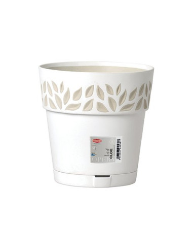 Vaso piante Stefanplast 94100 CLOE Opera Bianco