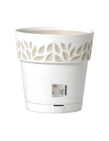 Vaso piante Stefanplast 94150 CLOE Opera Bianco