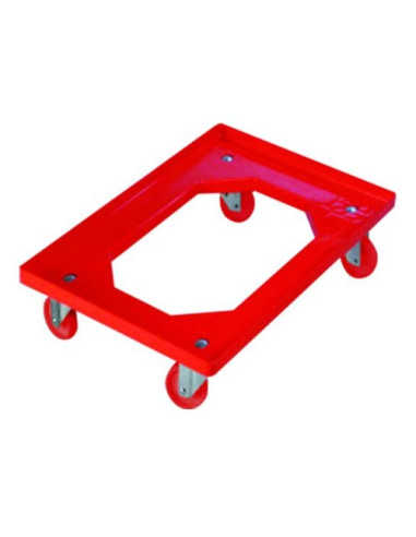 Carrello porta pacchi Pavoni Italia CARE P Rosso