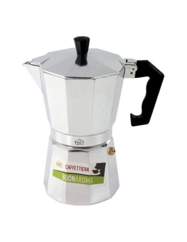 Caffettiera Baoer A112RA 3 BUON AROMA Silver