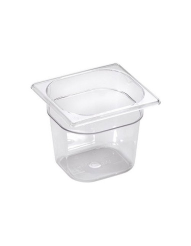 Bacinella alimenti Mod. 1/6 Cambro 62CW135 GASTRONORM Trasparente