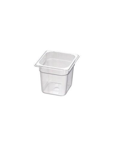 Bacinella alimenti Mod. 1/6 Cambro 66CW135 GASTRONORM Trasparente