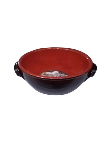 Pentola terracotta Vulcania B1TC213 ECO Tegame Marrone