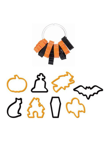 Stampo biscotti Tescoma 630907 DELICIA Forme Halloween Colori assortit