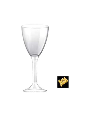 Bicchieri monouso Gold Plast 7580 21 Calici acqua e vino Trasparente