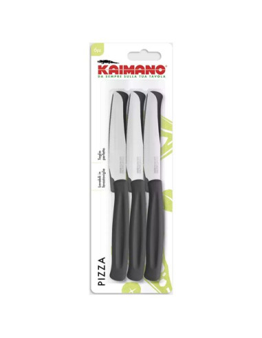 Set coltelli Kaimano 1023426 DINAMIK Lama Pizza Nero