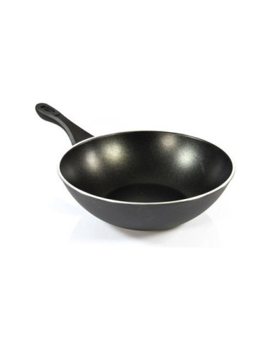 Wok Ballarini 1005646 LINEA 130 Manico lungo Nero