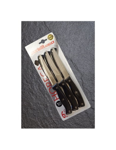 Set coltelli bistecca Marietti 1860 112FTBV6N INTEGRALE Lama dentata N