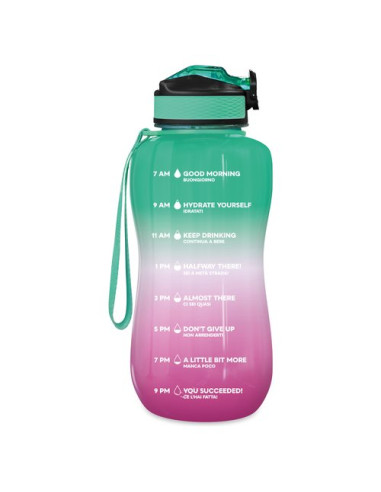 Borraccia T Tex MWB 1PG THE STEEL BOTTLE Motivazionale Rosa e Verde