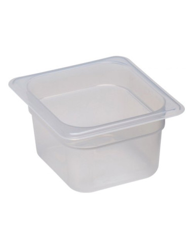 Bacinella alimenti Mod. 1/6 Cambro 64PP190 GASTRONORM Bianco traslucid