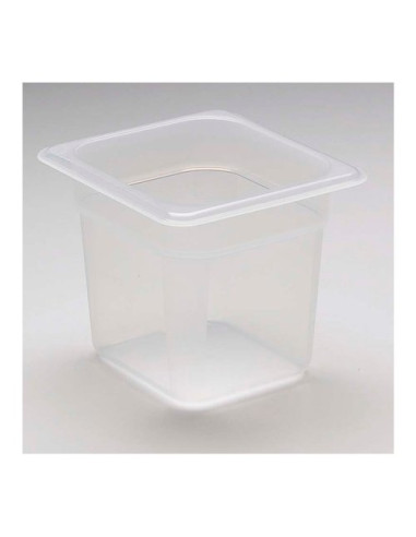 Bacinella alimenti Mod. 1/6 Cambro 66PP190 GASTRONORM Bianco traslucid