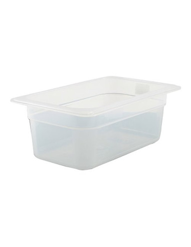 Bacinella alimenti Mod. 1/4 Cambro 44PP190 GASTRONORM Bianco traslucid