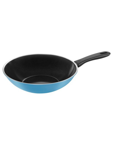 Wok Ballarini 1010807 CAPRERA Manico lungo Azzurro