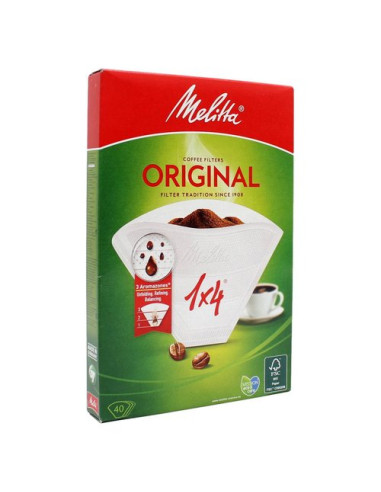 Filtro carta caffè Kaufgut 57060 MELITTA 4 tazze