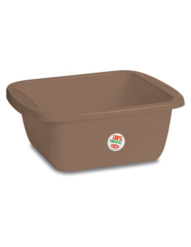 Bacinella Stefanplast 27540 PRIMAVERA Rettangolare Tortora