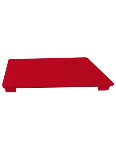 Tagliere Bisetti BIS20 006040 026 Professionale con fermi Rosso