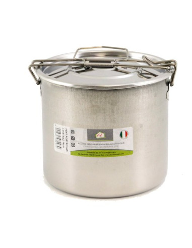 Thermos Gnali PPP14 VIVI Pentolino portavivande con pietanziera Silver