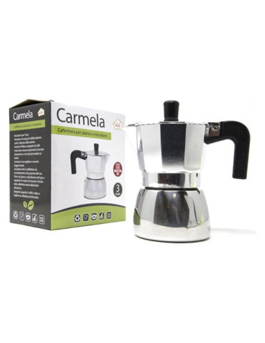 Caffettiera Baoer A1S1BR 600 CARMELA Silver