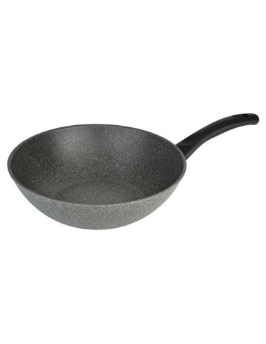 Wok Ballarini 1008689 CORTINA Manico lungo Grigio pietra