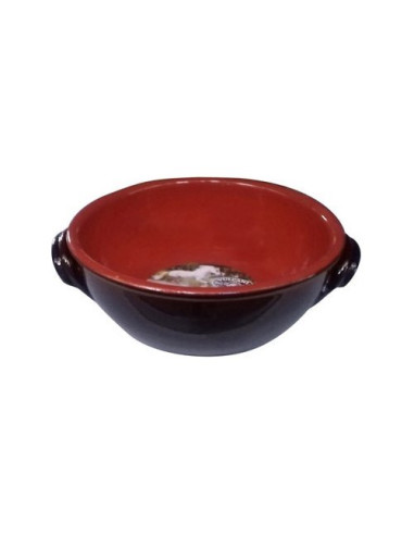 Pentola terracotta Vulcania B1TC215 ECO Tegame Marrone