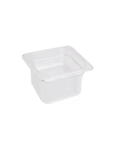 Bacinella alimenti Mod. 1/6 Cambro 62PP190 GASTRONORM Bianco traslucid