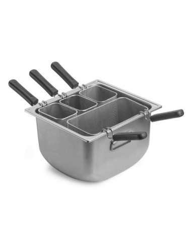 Cuoci pasta Pinti inox 3390Q404 TENDER PROFESSIONAL 4 cestelli Acciaio