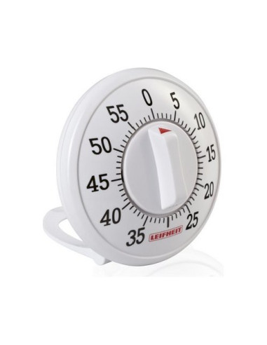 Timer cucina Leifheit 22600 COMFORTLINE Meccanico 60 Minuti Bianco