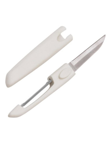 Sbucciatore multiuso Pedrini 0038 420 LILLO A Doppio Coltello Bianco