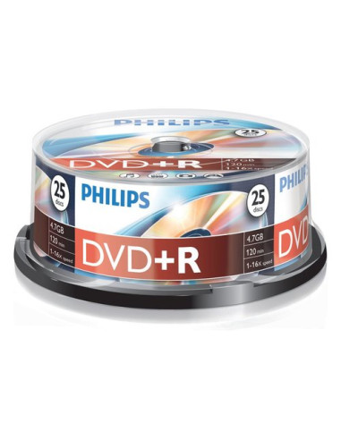 Supporti registrabili Philips DR4S6B25F 00 Spindle