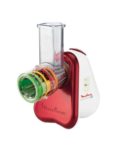 Affetta verdure elettrico Moulinex DJ755G10 Fresh Express+ White e Red