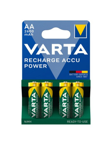 Batteria Stilo AA ricaricabile Varta 05716101404 RECHARGE ACCU POWER