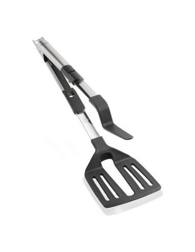 Pinza cucina Leifheit 03089 PROLINE 2 in 1 Nero e Cromo