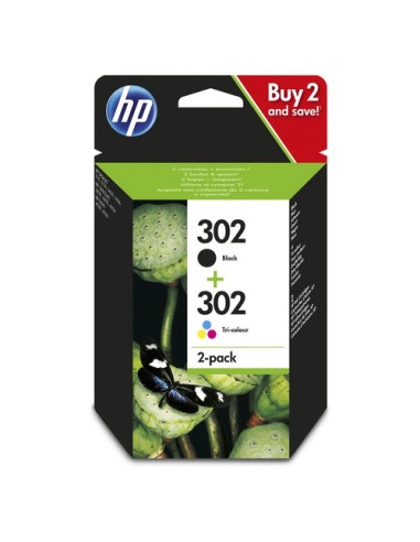 Set cartucce stampante Hp X4D37AE 301 Multipack 302