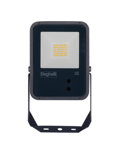 Proiettore con sensore presenza Beghelli 86170 FLOODLIGHT FL 50W Nero