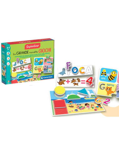 Sapientino Montessori La Grande Raccolta Giochi