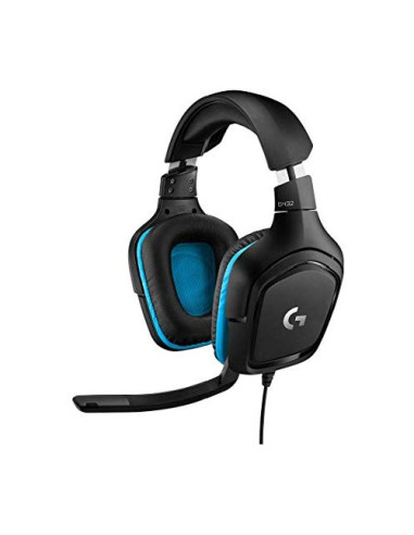 Cuffie gaming Logitech 981 000770 G SERIES G432 7.1 Black e Blue