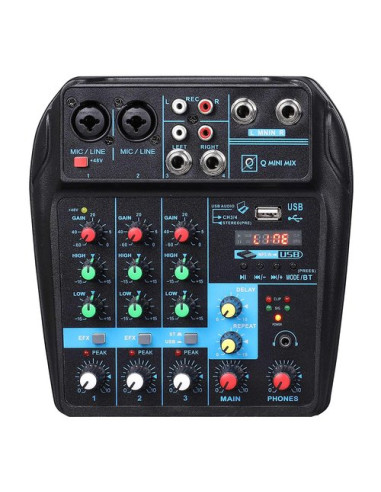 Mixer disc jockey Oqan 625808 Q Mini Usb Black