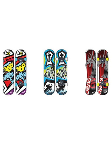 Skateboard Mandelli 707100021 SPORT ONE Double Max Assortito