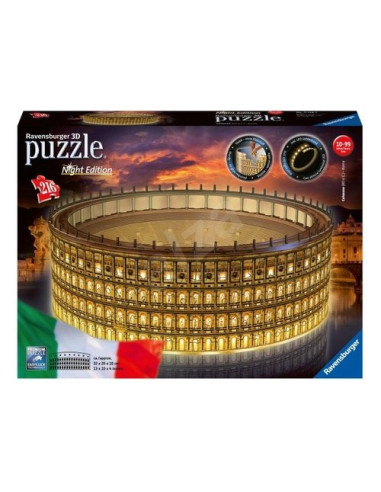 Puzzle Ravensburger 11148 3D Colosseo con Luce