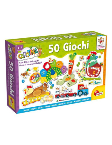 Prescolare Parlante 50 Giochi Lisciani 76710 CAROTINA