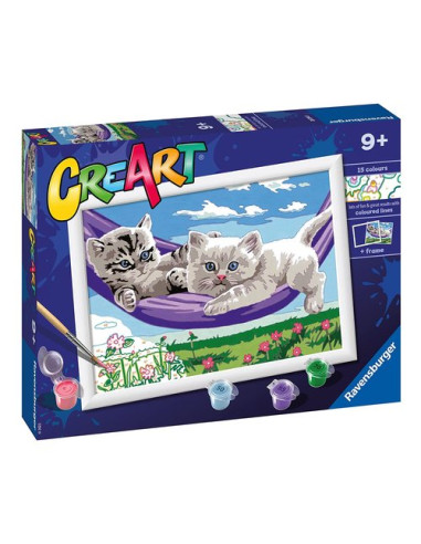 Gioco creativo Ravensburger 20214 CREART Gattini Sull'Amaca