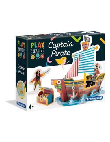 Gioco creativo Clementoni 18553 PLAY CREATIVE Captain Pirate