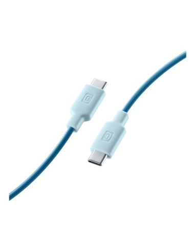 Cavo USB C Cellular Line USBDATAC2CSMARTB STYLECOLOR Blu