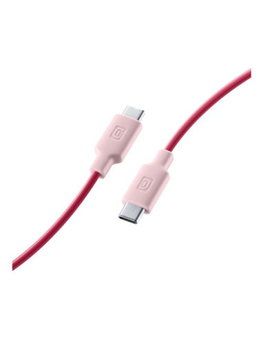 Cavo USB C Cellular Line USBDATAC2CSMARTP STYLECOLOR Rosa